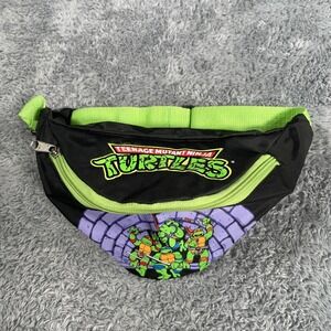 Vintage TMNT Ninja Turtles 1989 Mirage Studio Fanny Pack Small Art Toy Bag Pouch